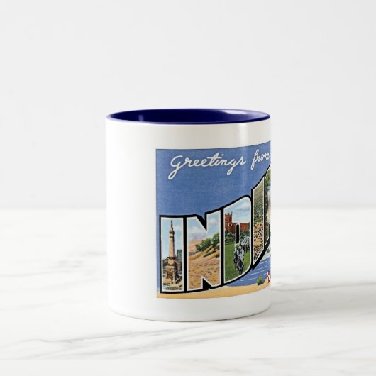 Indiana-mok Tweekleurige Koffiemok (Center)