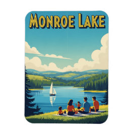 Indiana Monroe Lake Travel Magneet