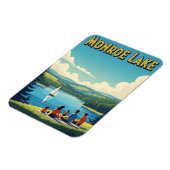 Indiana Monroe Lake Travel Magneet (Linkerzijde)
