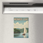 Indiana Monroe Lake Travel Magneet (Insitu (Vaatwasser))