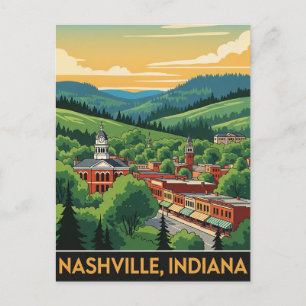 Indiana Nashville Reizen Briefkaart
