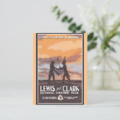  Indiana National Historic Travel Briefkaart (Staand voorkant)