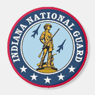 Indiana Nationale Garde Magneet