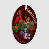 Indiana Northern Cardinals Ornament (voorkant)