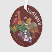 Indiana Northern Cardinals Ornament (voorkant)