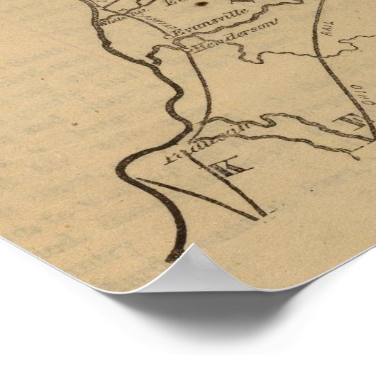 Indiana, Ohio, Kentucky Poster (Hoek)