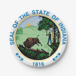 Indiana Papieren Bordje