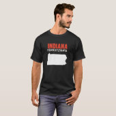 Indiana Pennsylvania Verenigde Staten T-shirt (Voorkant volledig)
