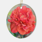 Indiana Peony Keramisch Ornament (Links)
