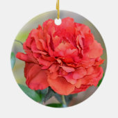 Indiana Peony Keramisch Ornament (Achterkant)