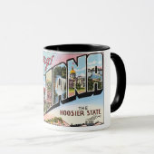 Indiana -  postacard-ontwerp mok (Voorkant rechts)