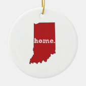 INDIANA PROUD KERAMISCH ORNAMENT (Voorkant)