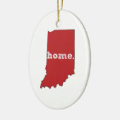 INDIANA PROUD KERAMISCH ORNAMENT (Links)