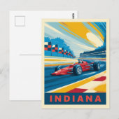  Indiana Racing Briefkaart (Voorkant / Achterkant)