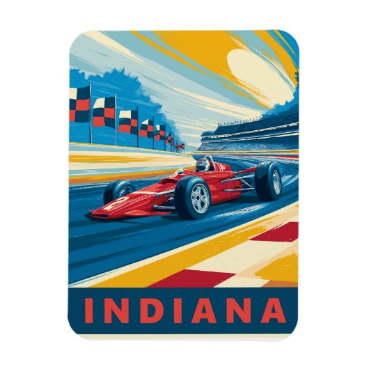  Indiana Racing Magneet (Verticaal)