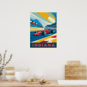  Indiana Racing Poster (Keuken)