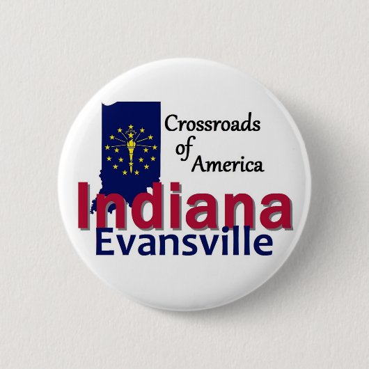 INDIANA RONDE BUTTON 5,7 CM (Voorkant)