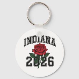 INDIANA roos 2026 Sleutelhanger
