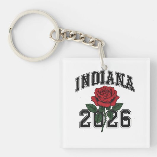INDIANA rose 2026 Sleutelhanger (voorkant)