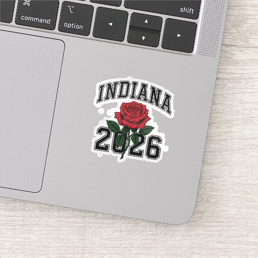 INDIANA rose 2026 Sticker (Detail)