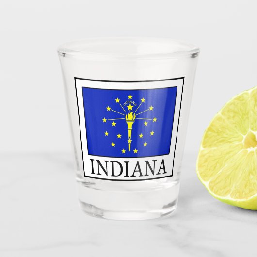 Indiana Shot Glas (Voorkant)