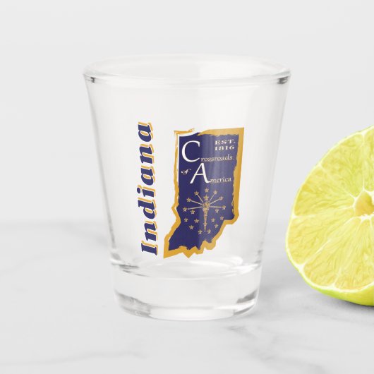 Indiana Shot Glass Glas (Voorkant)