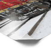 Indiana Southern Railroad Print Foto Afdruk (Hoek)