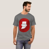 Indiana Staats trots ontwerp T-shirt (Voorkant volledig)