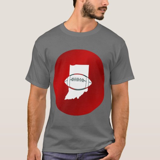 Indiana Staats trots ontwerp T-shirt (Voorkant)