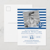 Indiana staatsexamen afgestudeerd aankondigingskaart (Voorkant / Achterkant)