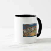 Indiana (staatskapitaal/bloem) mok (Voorkant rechts)