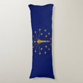 Indiana Staatsvlag Lichaamskussen (Voorkant Verticaal)
