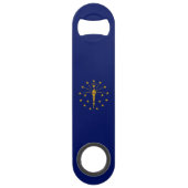 Indiana Staatsvlag Speed Flessenopener (Achterkant)