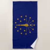 Indiana Staatsvlag Strandlaken (Voorkant)