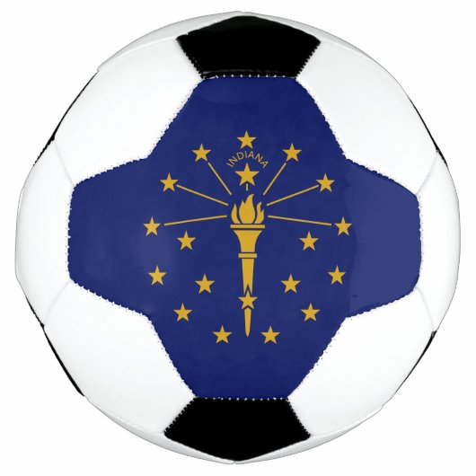 Indiana Staatsvlag Voetbal (Voorkant)