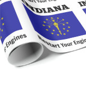 Indiana, start uw motoren opnieuw op cadeaupapier (Rol Hoek)