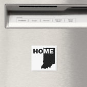 Indiana startpunt weg van State Fridge Magnet (Insitu (Vaatwasser))