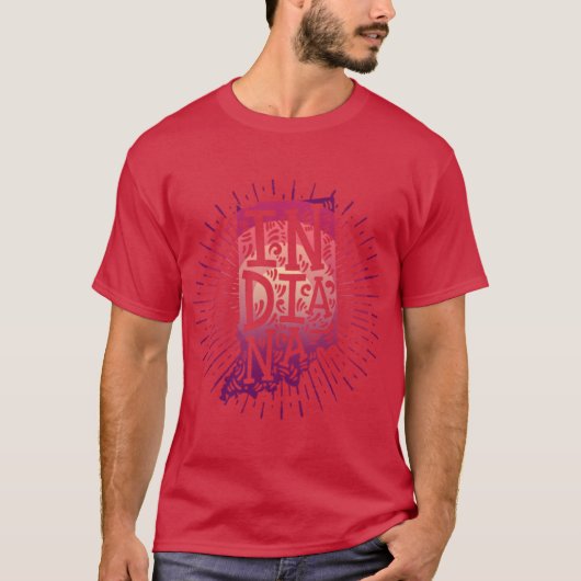 Indiana State 1 T-shirt (Voorkant)
