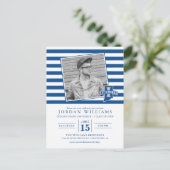 Indiana State afgestudeerde Aankondigingskaart (Staand voorkant)