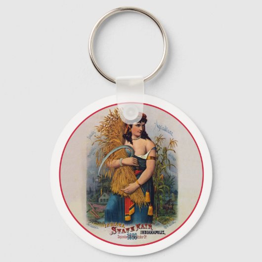 Indiana State Fair Sleutelhanger (Voorkant)