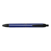 Indiana State Flag Blauwe Inkt Pen (Achterkant)