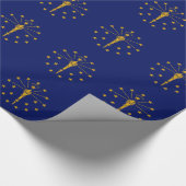 Indiana State Flag Cadeaupapier (Hoek)