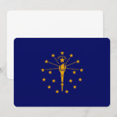 Indiana State Flag Design (Voorkant / Achterkant)