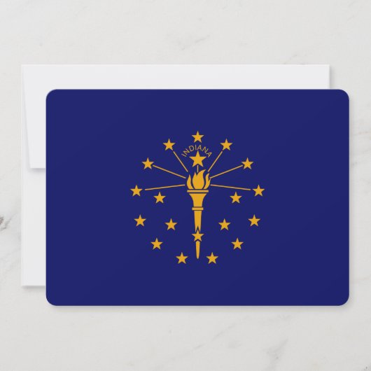 Indiana State Flag Design (Voorkant)