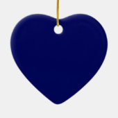 Indiana State Flag Design Keramisch Ornament (Achterkant)