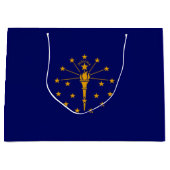 Indiana State Flag Design Large Cadeautasje (Voorkant)