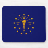 Indiana State Flag Design Muismat (Voorkant)