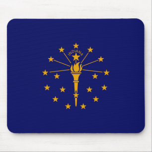 Indiana State Flag Design Muismat
