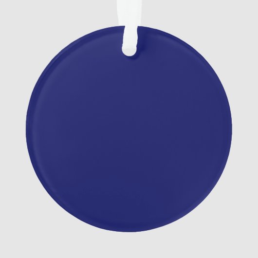 Indiana State Flag Design Ornament (achterkant)