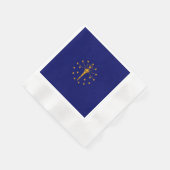 Indiana State Flag Design Servetten (Hoek)
